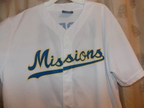 San Antonio Missions, Eric Karros #16 SGA Vintage Look Jersey,Adult Size XL Cover