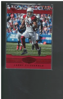 B3196- 2016 Panini Plates and Patches Red #2 Larry Fitzgerald /10 - NM-MT - Image 1 of 2
