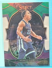 Desmond Bane 2022-23 Select Concourse Green White Purple Prizm #63 Grizzlies 