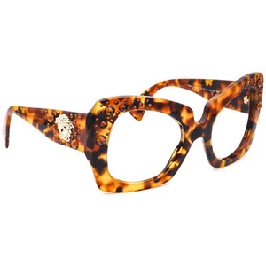 Versace Sunglasses Frame Only MOD. 4308-B 5119/13 Tortoise Crystals Italy 54 mm - Picture 1 of 6