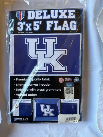NCAA Kentucky University Wildcats 3 x 5 Banner Flag Wincraft BRAND NEW Cover