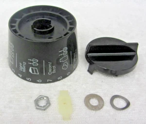Mezclador electrónico Sunbeam Mixmaster de colección 12 velocidades control MARRÓN #1930 perilla dial OEM - Imagen 1 de 4