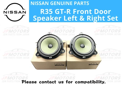 Nissan Genuine R35 GT-R Front Door Speaker Left & Right Set New - Изображение 1 из 4