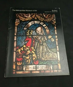 Metropolitan Museum Of Art Magazine Bulletin December 1971 / January 1972 - Picture 1 of 1