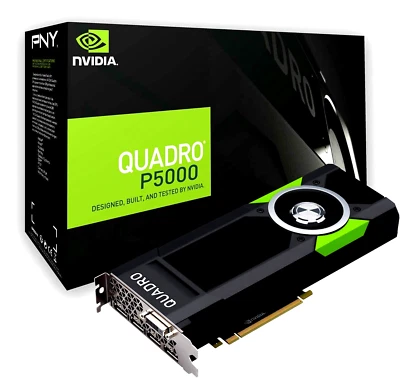 NVIDIA Quadro P5000 16GB GDDR5X Workstation Graphics Card - 000MKC - Image 1 of 4