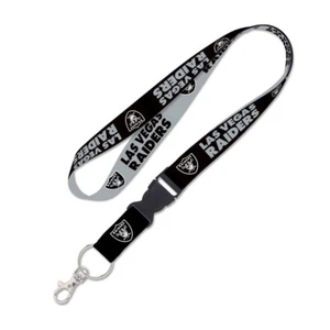 Las Vegas Raiders Lanyard Keychain ID Holder - Picture 1 of 1