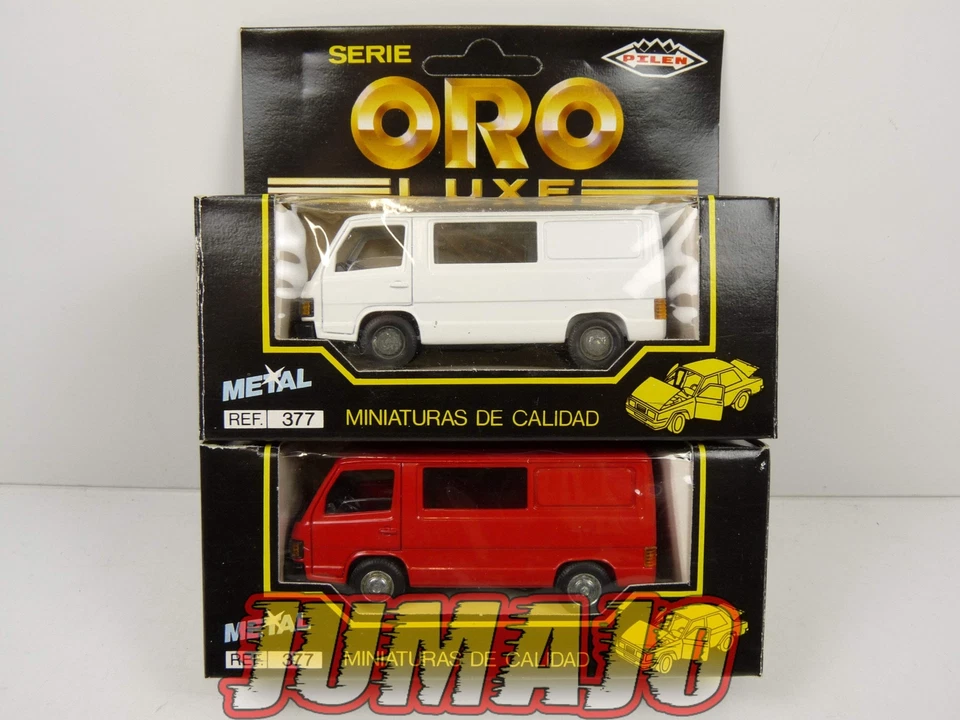 DIV13 + DIV14 2 Voitures 1/50 PILEN : ORO LUXE Mercedes Benz Rouge et Blanc - Photo 1/4