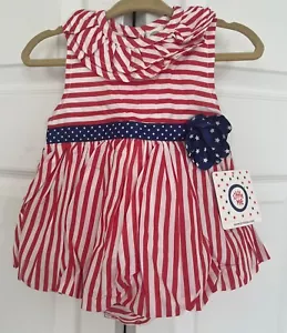 Little Me Baby Girl dress 9 months , NWT - Picture 1 of 4