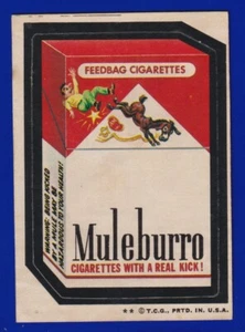 MULEBURRO 1974 TOPPS WACKY PACKAGES series 5 VERY GOOD - Picture 1 of 2
