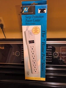North Western Surge Protection Power Center With 6- Outlets - Picture 1 of 7