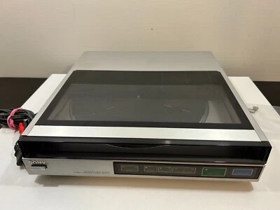 Sony Biotracer/Linear Tracking Stereo Turntable PS-FL77 Broken Door Was Working - Image 1 of 4