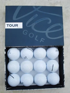 - VICE TOUR - Neuwertig gebr. Golfbälle original Verpack.- 12 ST. - Bild 1 von 5