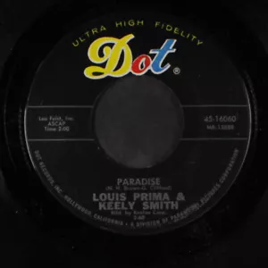 LOUIS PRIMA & KEELY SMITH: when my baby smiles at me DOT 7" Single 45 RPM - Picture 1 of 2