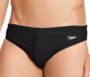 Bañador Speedo Negro Talla 34 Eco PowerFlex Solar Brief 50+ UPF - Imagen 1 de 4