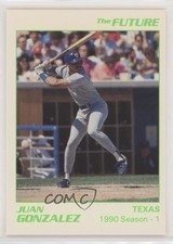 1991 Star The Future /1000 Juan Gonzalez #2