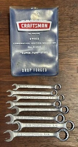 Vintage Craftsman Combination Ignition Wrench Set No. 4344 (8 pcs) - Picture 1 of 5