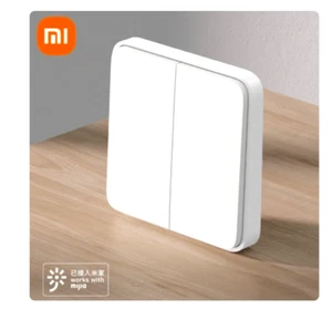 Interruptor Inalámbrico Inteligente Xiaomi Teclas Dobles Sin Cableado Larga Duración Colocado Libre - Imagen 1 de 1
