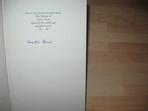 Martin Amis Signed Numbered 1st Time's Arrow 1991 limited edition Booker Prize - Picture 1 of 11