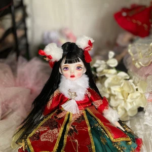 Nuevo 1/6 BJD Muñeca Niña 12 Pulgadas con Maquillaje Actualizado Conjunto Completo Ropa Bonitos Trajes - Imagen 1 de 5