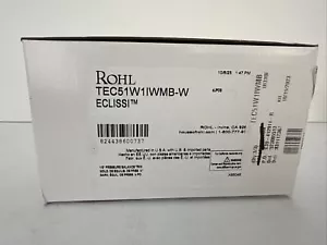 Rohl TEC51W1IWMB - Shower Valve Trim Only Matte Black - Picture 1 of 5
