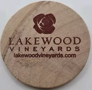 LAKEWOOD VIGNETI DI WHTKINS GLENN, NEW YORK CHIP POKER IN LEGNO NUOVO - Foto 1 di 2