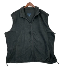 Chaleco polar HB Harbor Bay para hombre talla 3XL negro cremallera completa ropa de caza cordón de bolsillo - Imagen 1 de 16