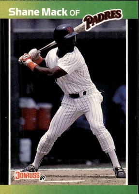1989 Donruss #538 Shane Mack [GOATCARDS] - Image 1 of 2