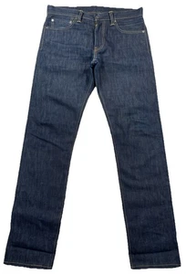 Levi’s 511 Blue Denim Jeans Selvedge Men’s Actual 35x34 - Picture 1 of 8