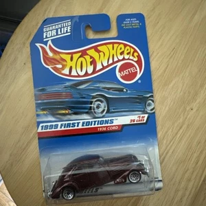 Hot Wheels 1999 First Editions Series 1936 Cord #1 of 26 Cars Diecast 19642 - Picture 1 of 4