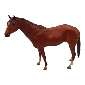 Vintage Breyer Reeves Chestnut Thoroughbred Horse 1990s USA Retired - Picture 1 of 12