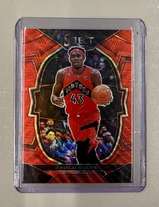 2022-23 Panini Select Basketball Pascal Siakam Concourse Wave Red Prizm #48 - Bild 1 von 2