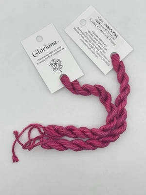 Gloriana 12 Strand Silk Floss For Needlework-2 Skeins/6 Yd Each-Jubie’s Pink - Image 1 of 2