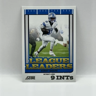 2025 Score - League Leaders Kerby Joseph #7 - Image 1 of 2