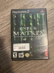 Enter the Matrix PS2 PlayStation 2 Complete CIB Tested - Picture 1 of 5