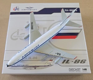 1:400 Ilyushin IL-86 Aeroflot RA-86074 JC Wings - Picture 1 of 6