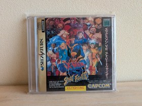 X-Men vs. Street Fighter Sega Saturn Japan SS Capcom Fighting Game w/ Manual