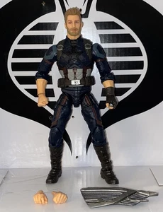 MARVEL LEGENDS STEVE ROGERS INFINITY WAR THANOS BAF WAVE LOSE FIGUR! NO BAF - Bild 1 von 18