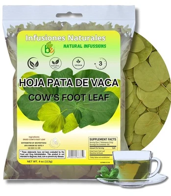 B-EXPERTS Te Herbal Pata De Vaca 4 oz Herbal Tea (Cow's Foot Leaves) Crafted By Nature100%