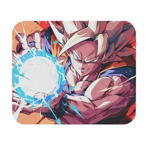 Alfombrilla de ratón Dragon Ball Z Goku Super Saiyan - Alfombrilla de juego de anime para computadora portátil o PC - Imagen 1 de 4