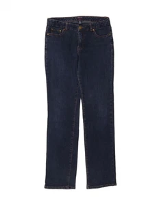 CHAPS Womens Straight Jeans US 4 Small W27 L31 Navy Blue Cotton NO03 - Picture 1 of 3