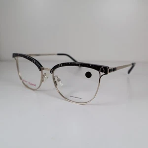 Monturas de gafas Betsey Johnson HERA GLD 54-17-140 mm ojo de gato - Imagen 1 de 9
