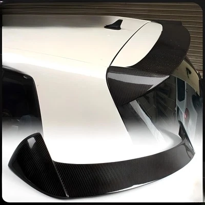 Carbon Fiber Look Rear Roof Spoiler Wing For Volkswagen Golf 6 MK6 GTI 2010-2013 - Image 1 of 4