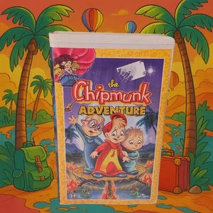 The Chipmunk Adventure VHS 1987 Universal Alvin & the Chipmunks Animated Movie - Picture 1 of 5