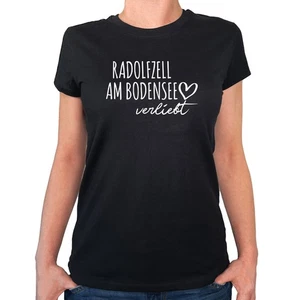 Damen T-Shirt Radolfzell am Bodensee verliebt Geschenkidee Radolfzell am Bodense - Picture 1 of 21