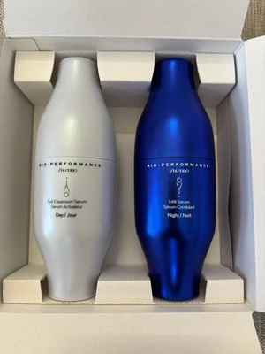 Shiseido Bio Performance Tag & Nacht Haut Füller Serum Set 29.6ml Je ,Neu IN Box - Bild 1 von 3