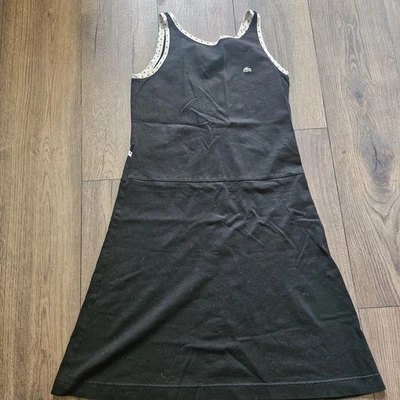 Черное платье без рукавов Lacoste - Изображение 1 из 4