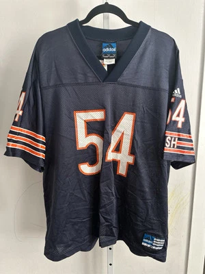 Camiseta deportiva vintage Adidas Chicago Bears Brian Urlacher #54 talla X-grande  Foto 1 de 4