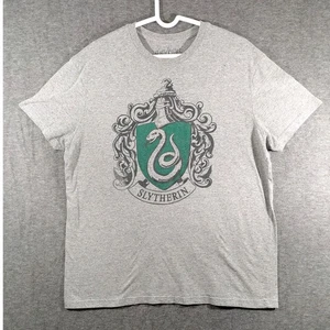 Harry Potter Herren T-Shirt grau Slytherin Grafik Gr. XL - Bild 1 von 7