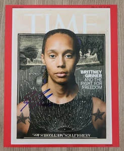 Foto firmada por Brittney Griner 8x10 WNBA Phoenix Mercury Auto RAD - Imagen 1 de 2