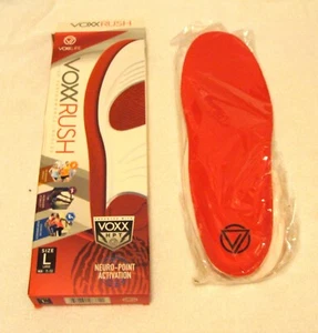 VoxxLife Voxx Rush Performance Insoles Men's Large 7-13 Neuro-Point Activation - Picture 1 of 15